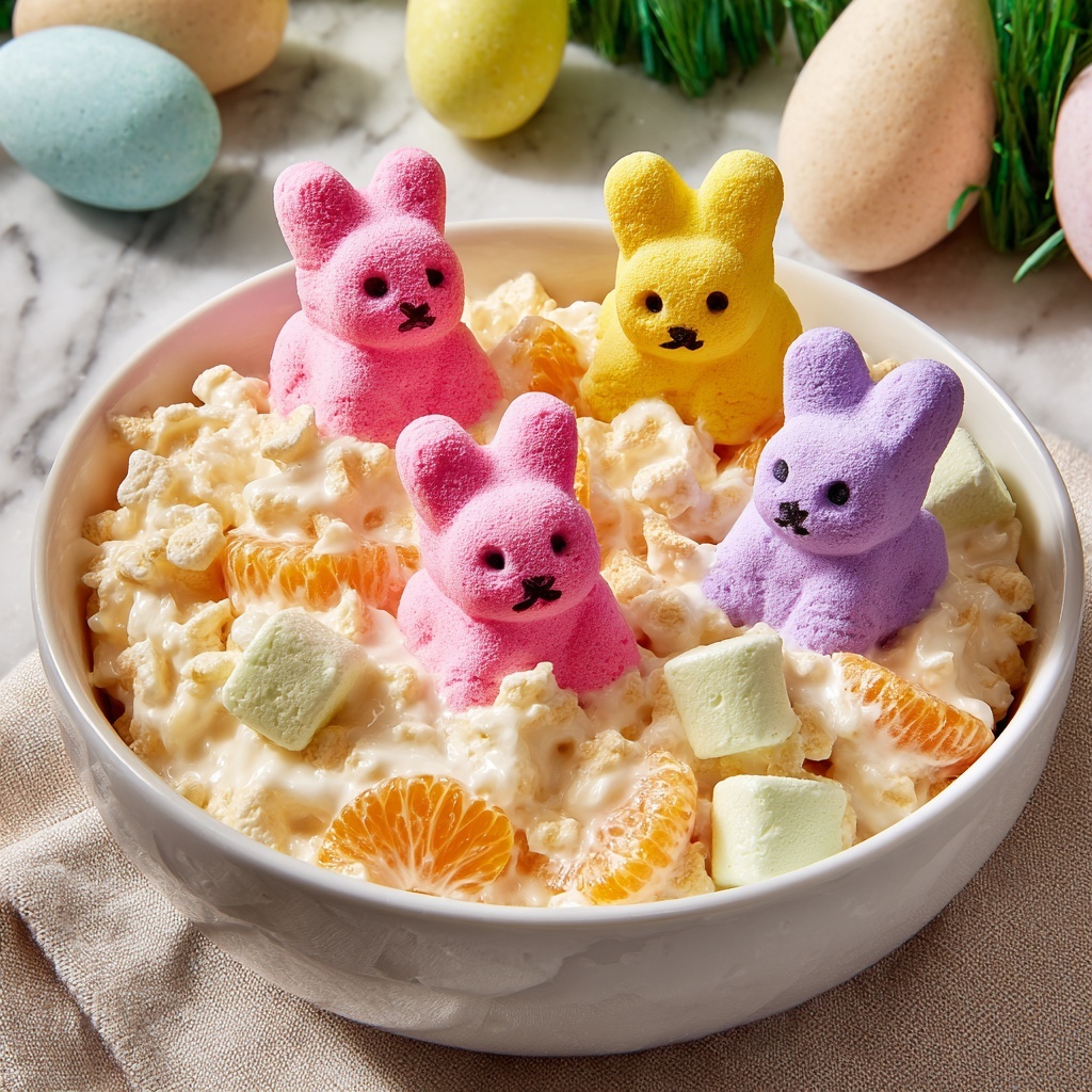 Easter Fruit Fluff Recipe - Recipe Image