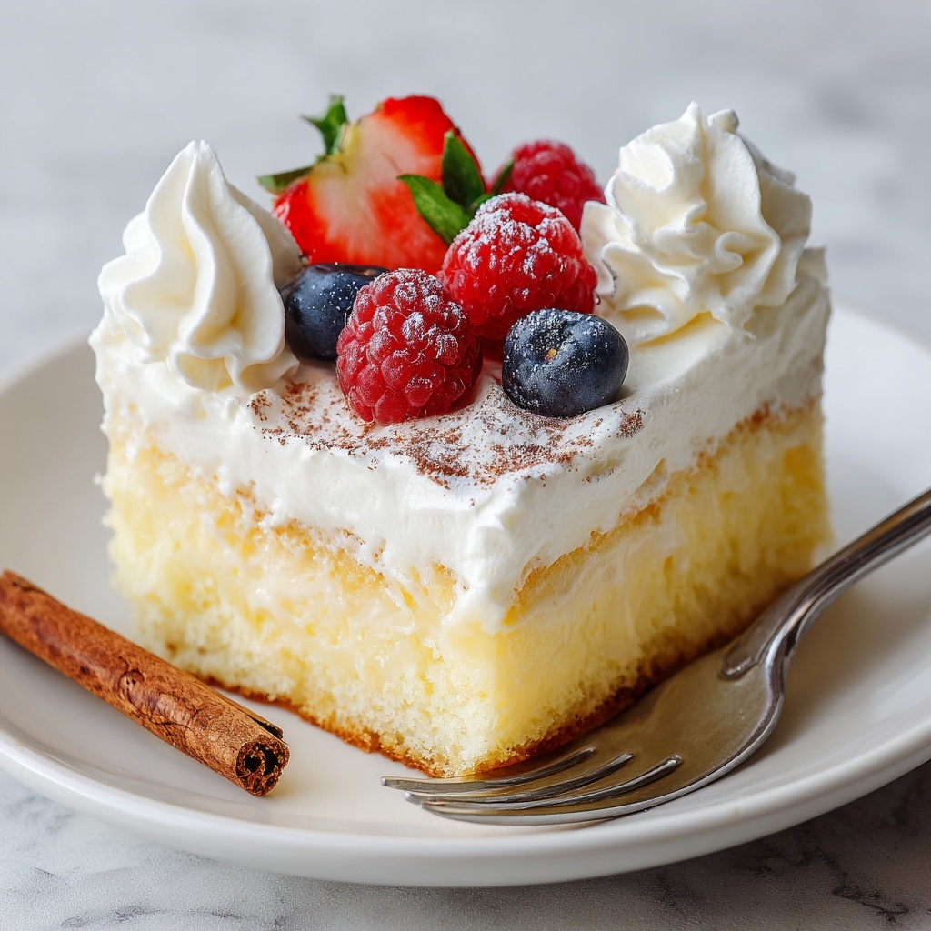 Tres Leches Cake Recipe - Recipe Image