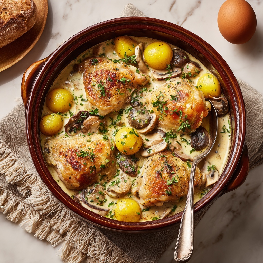 French Chicken Casserole Recipe - Recipe Image