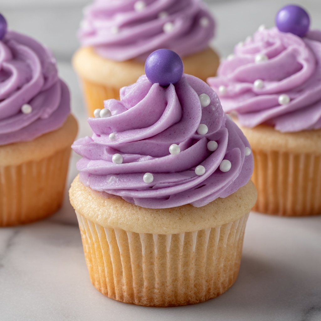 Grape Crush Cupcakes Recipe - Recipe Image