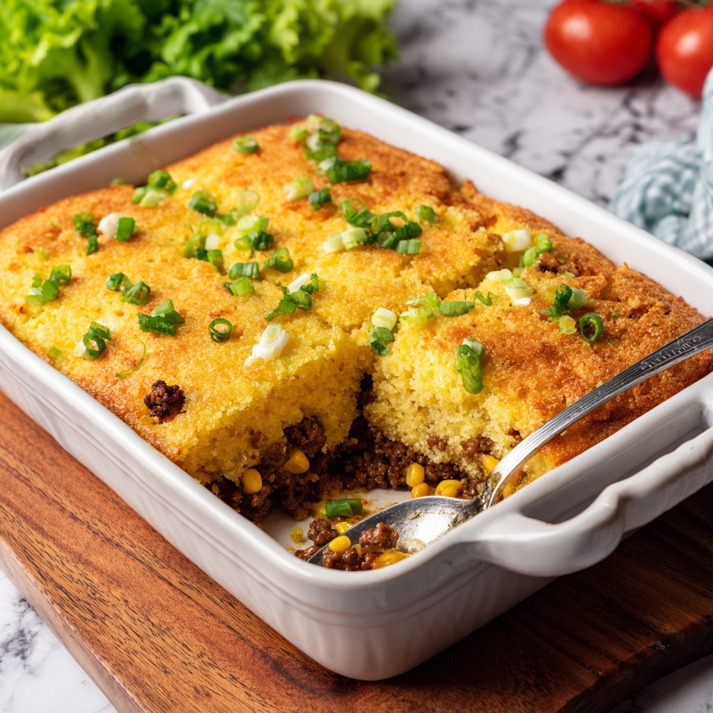 Jiffy Cornbread Taco Bake Recipe - Recipe Image