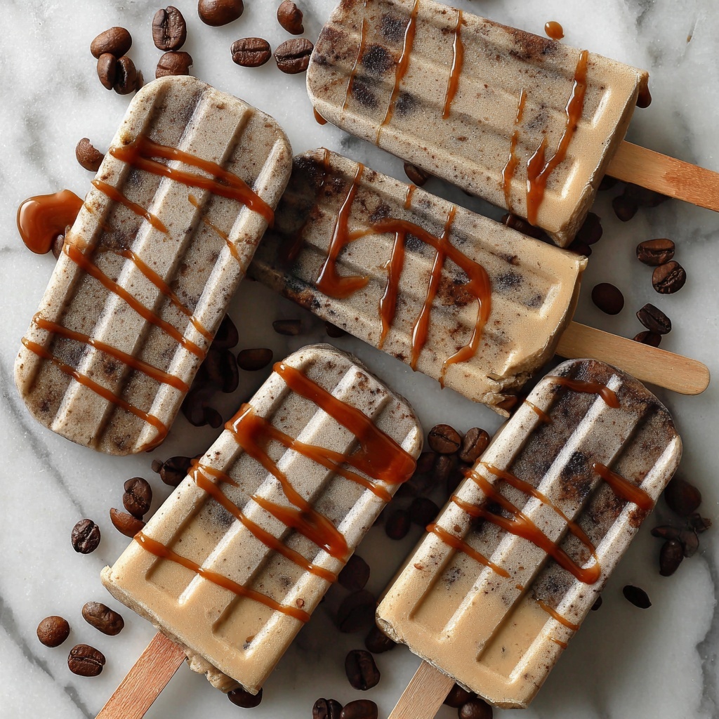 Vanilla Cold Brew Coffee Popsicles Recipe - Recipe Image