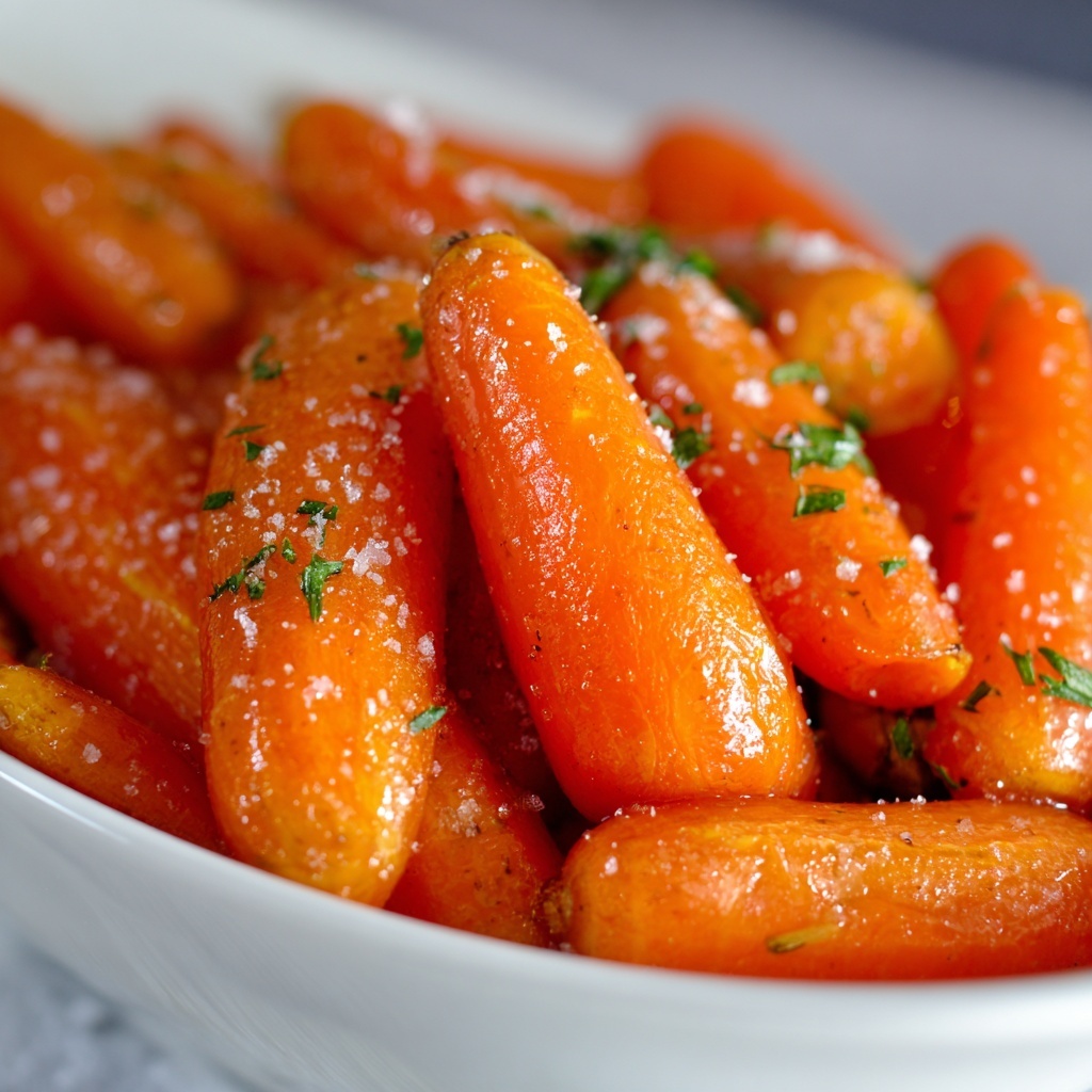 Slow Cooker Maple & Brown Sugar Glazed Carrots Recipe - Recipe Image