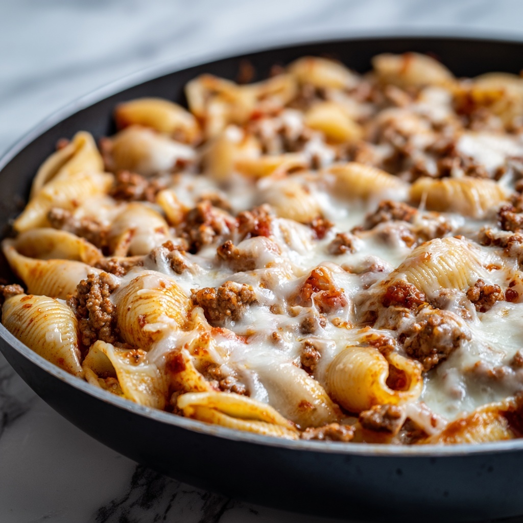 One-Pot Cheesy Taco Pasta Recipe - Recipe Image