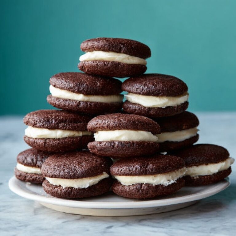 Chocolate Whoopie Pies with Marshmallow Filling Recipe