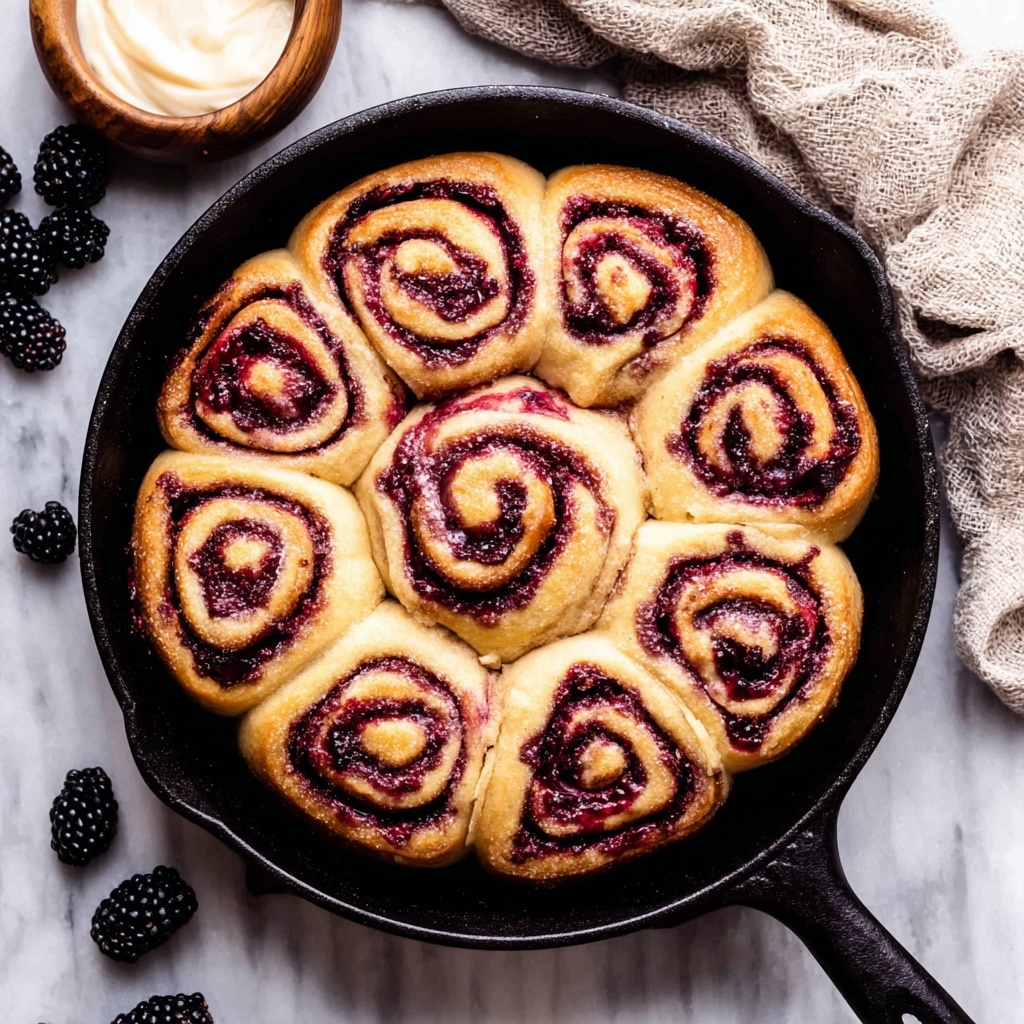 Blackberry Sweet Rolls Recipe - Recipe Image