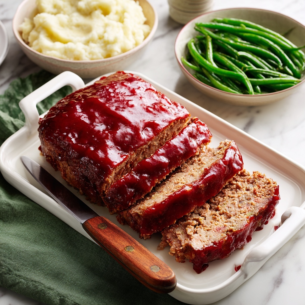 Easy Meatloaf Recipe - Recipe Image