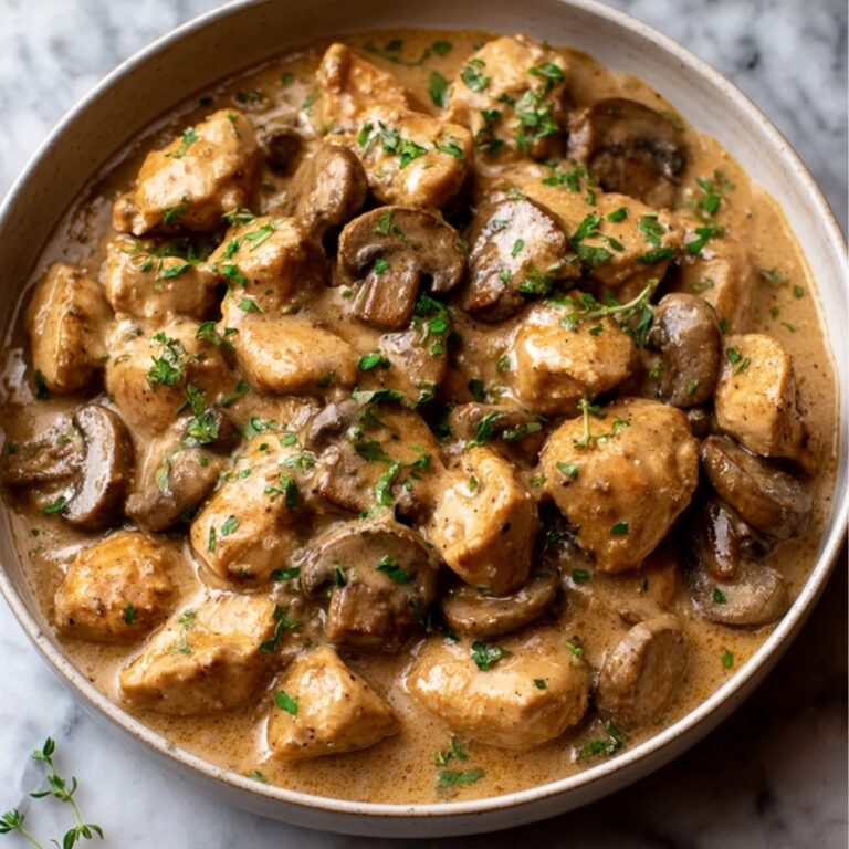 Epic Creamy Chicken Mushroom Stroganoff Recipe