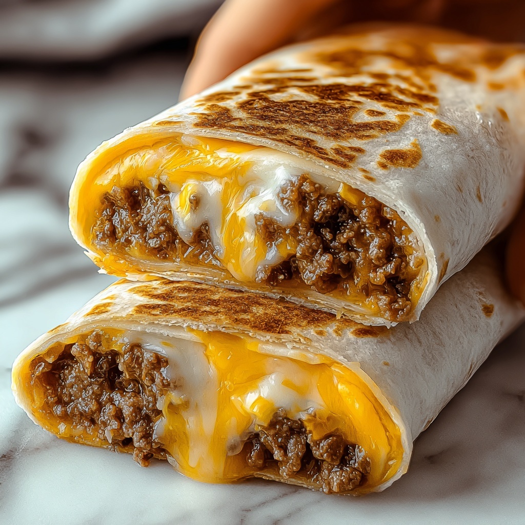 Taco Bell Beefy Melt Burrito Recipe - Recipe Image