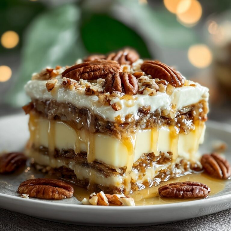 Southern Charm Pecan Pie Lasagna Recipe