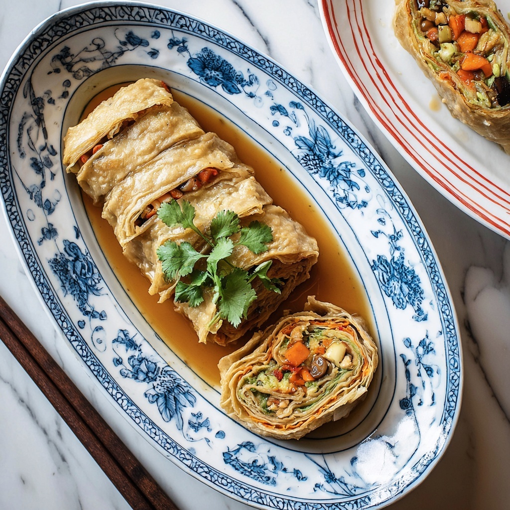Tofu Skin Roll Recipe - Recipe Image