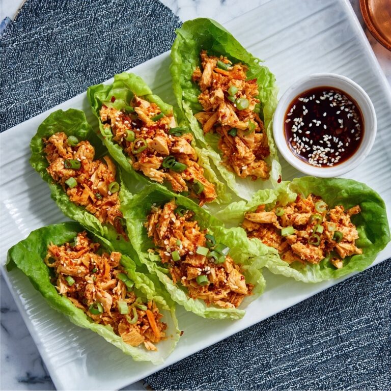 Teriyaki Chicken Lettuce Wraps (Light, Easy & Delicious) Recipe