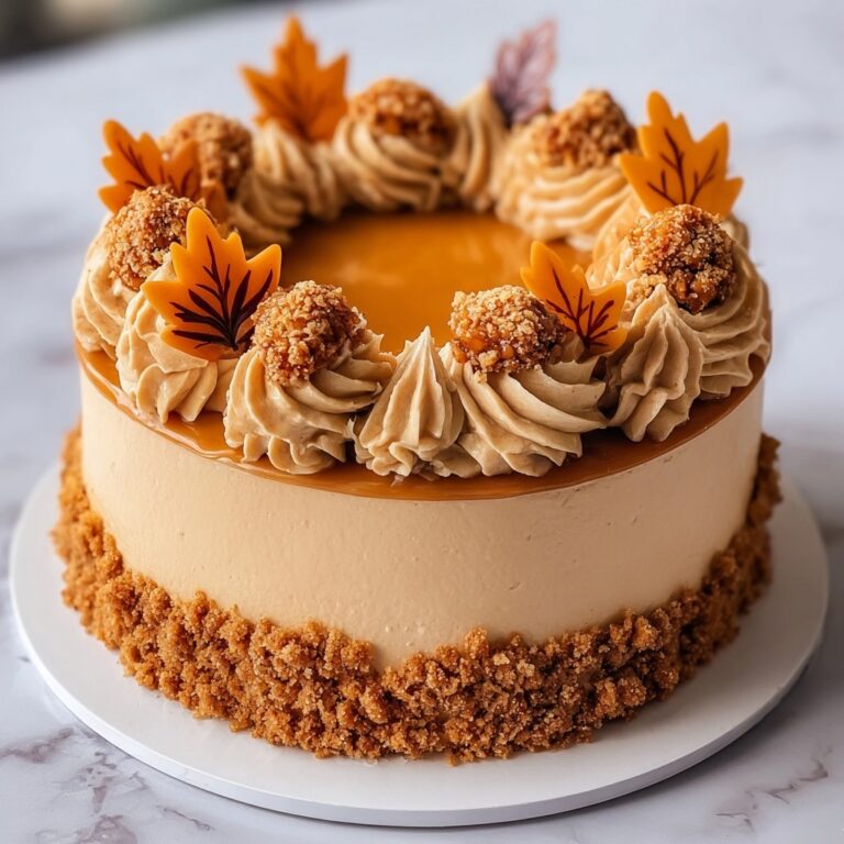 Autumn Embrace Dulce de Leche Cake Recipe