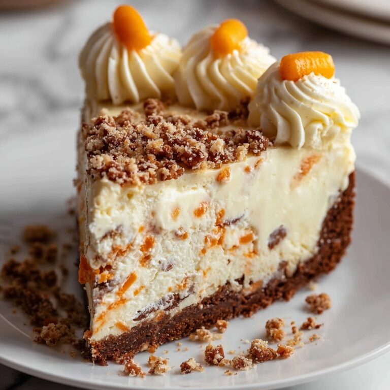 Carrot Cake Cheesecake Recipe