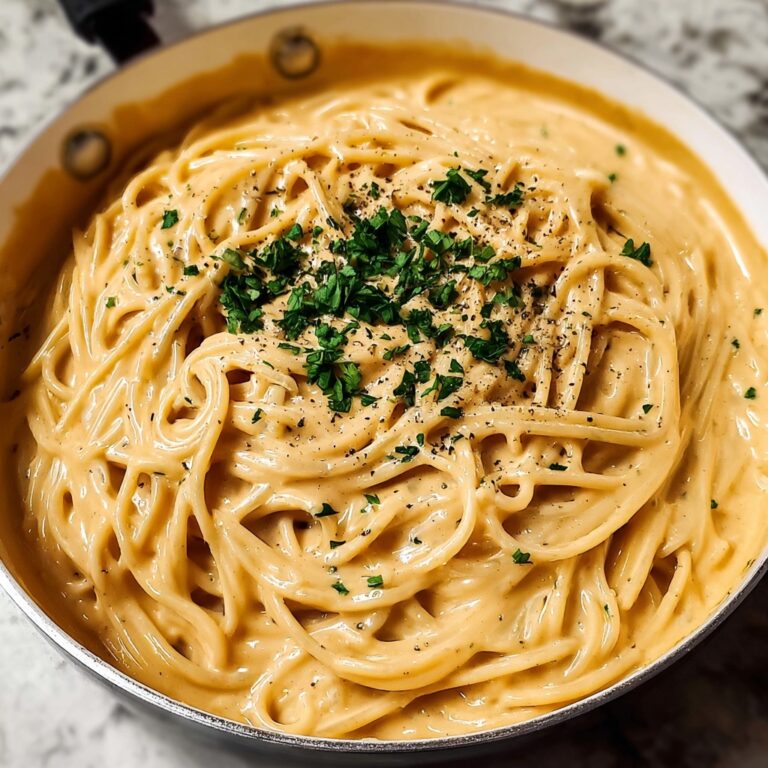 Creamy Garlic Parmesan Spaghetti Recipe