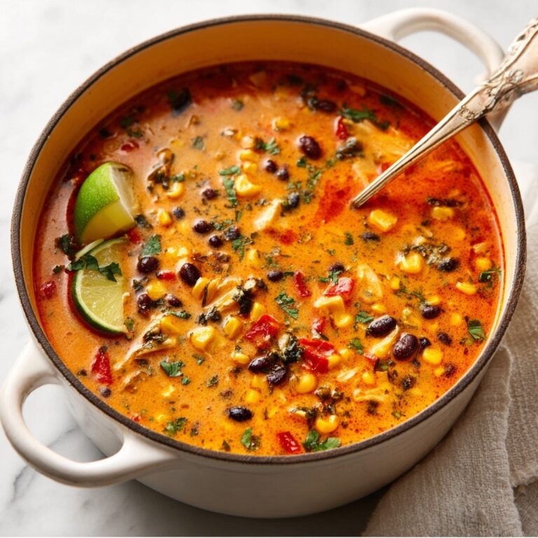 Easy Chicken Taco Soup Recipe