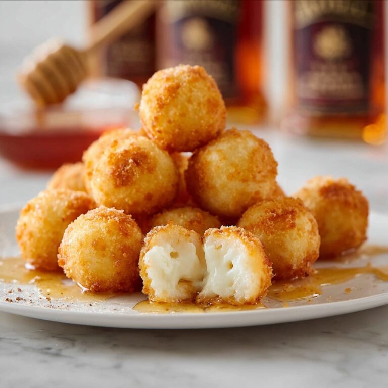 Air Fryer Honey Goat Cheese Balls Recipe