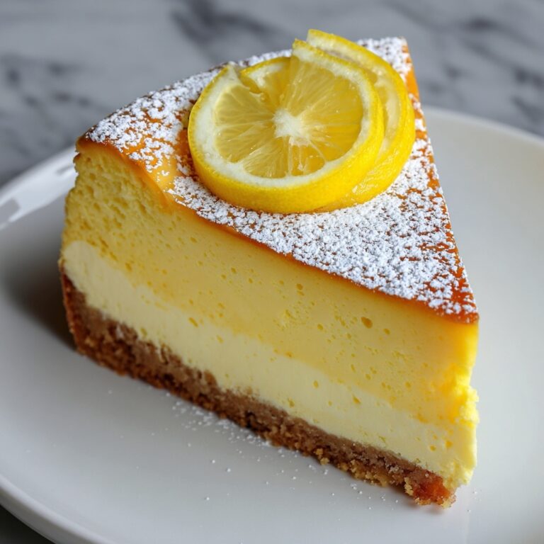 Lemon Custard Cake Recipe