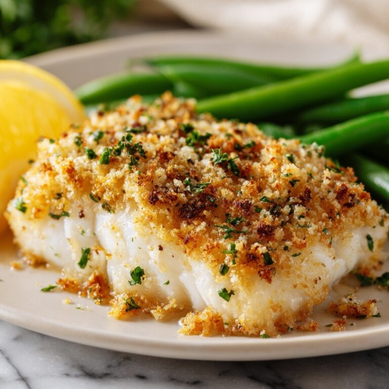 Parmesan Crusted Cod Recipe