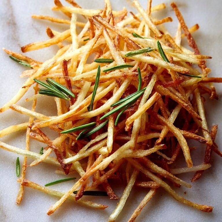 Rosemary Straw Potatoes with Lemon Salt Recipe