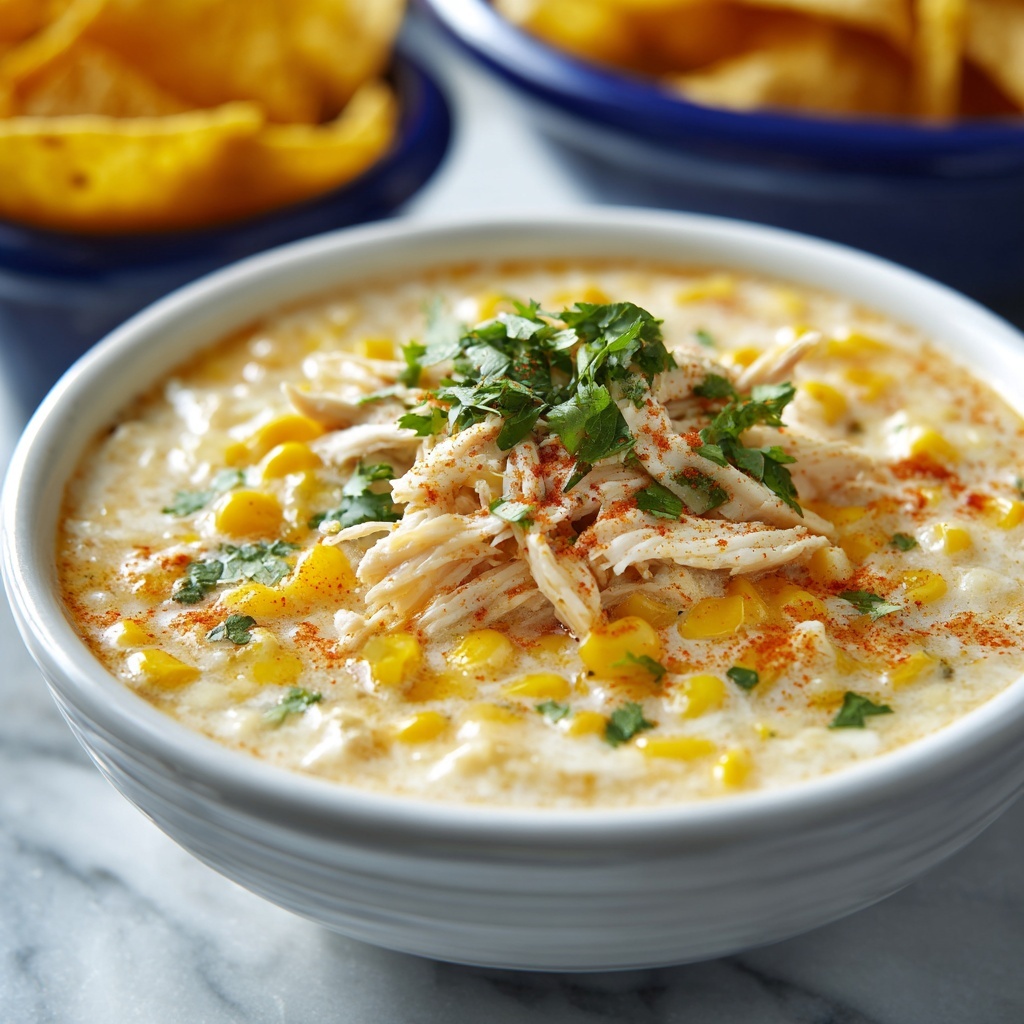 White Chicken Chili – A Hearty & Flavorful Comfort Meal Recipe - Recipe Image