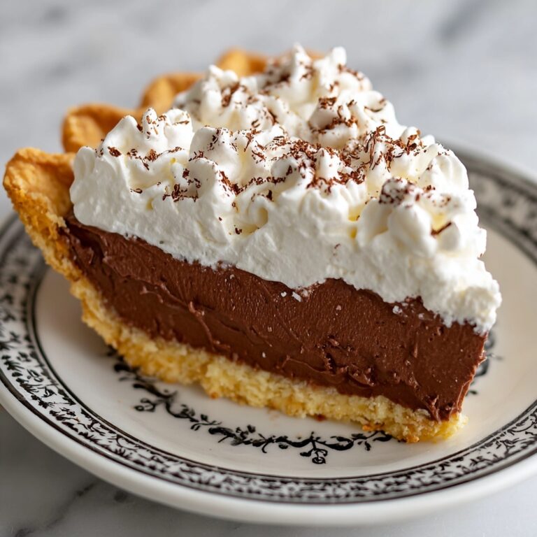 Easy Chocolate Pie Recipe