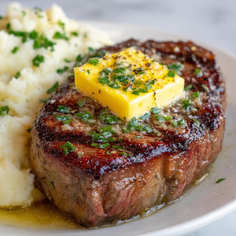 Marinated Air Fryer Ribeye Steak Recipe