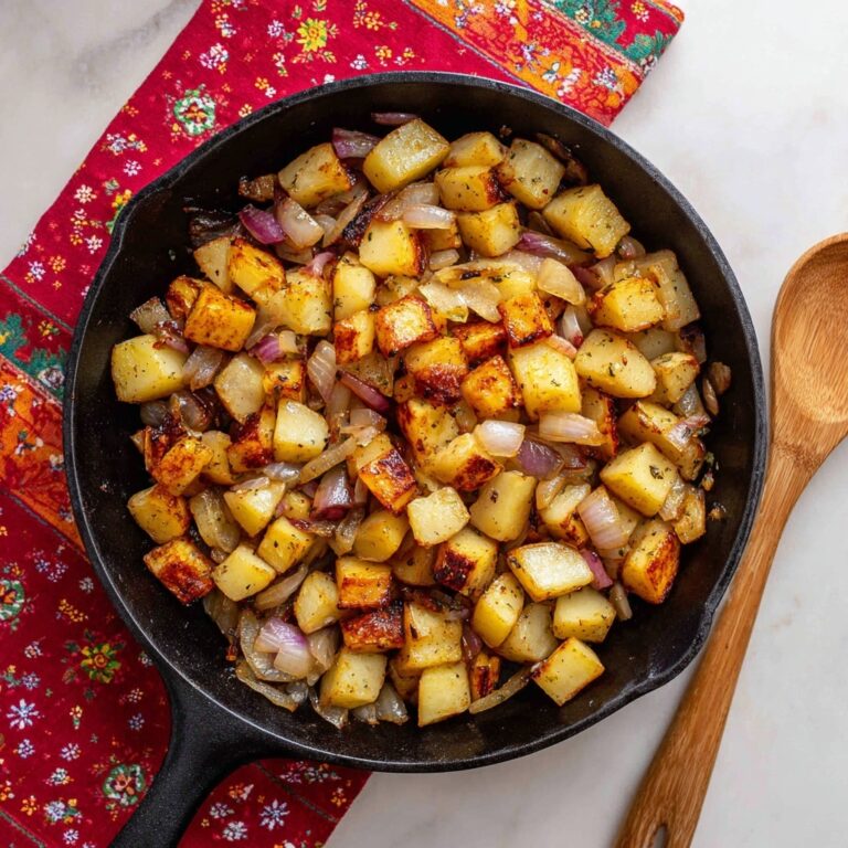 Best Skillet Fried Potatoes and Onions Recipe