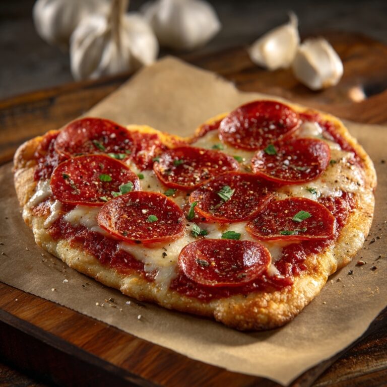 Heart-Shaped Pizza Recipe