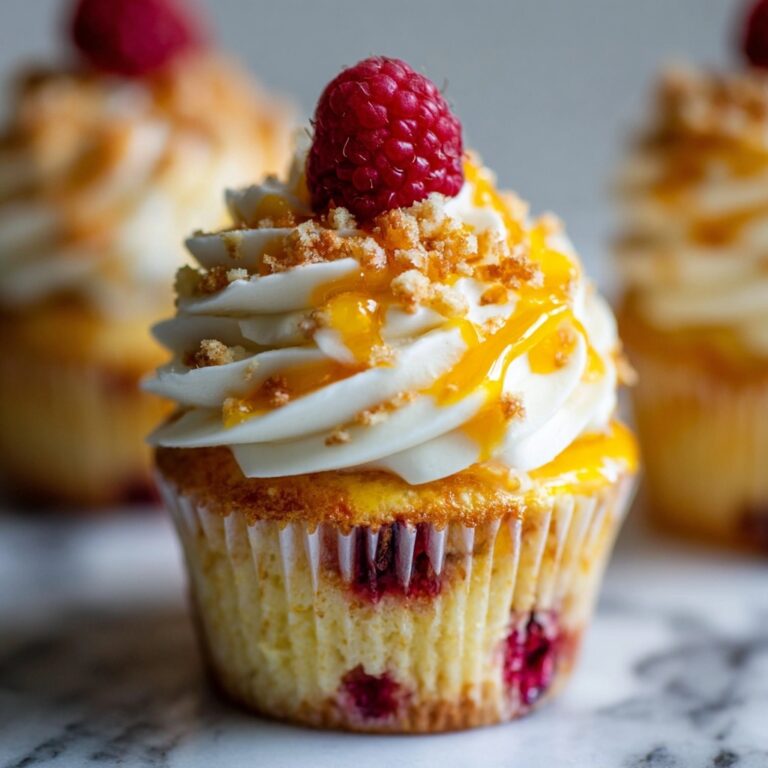 Raspberry Lemon Heaven Cupcakes Recipe