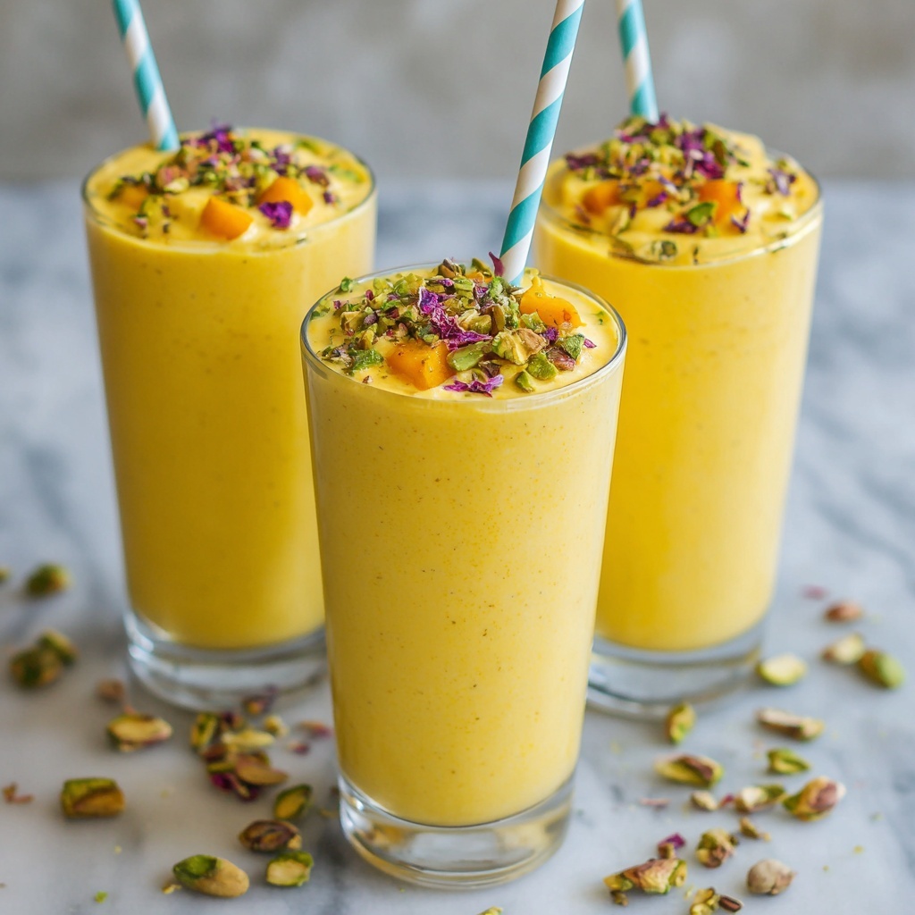 Creamy Mango Lassi Recipe - Recipe Image