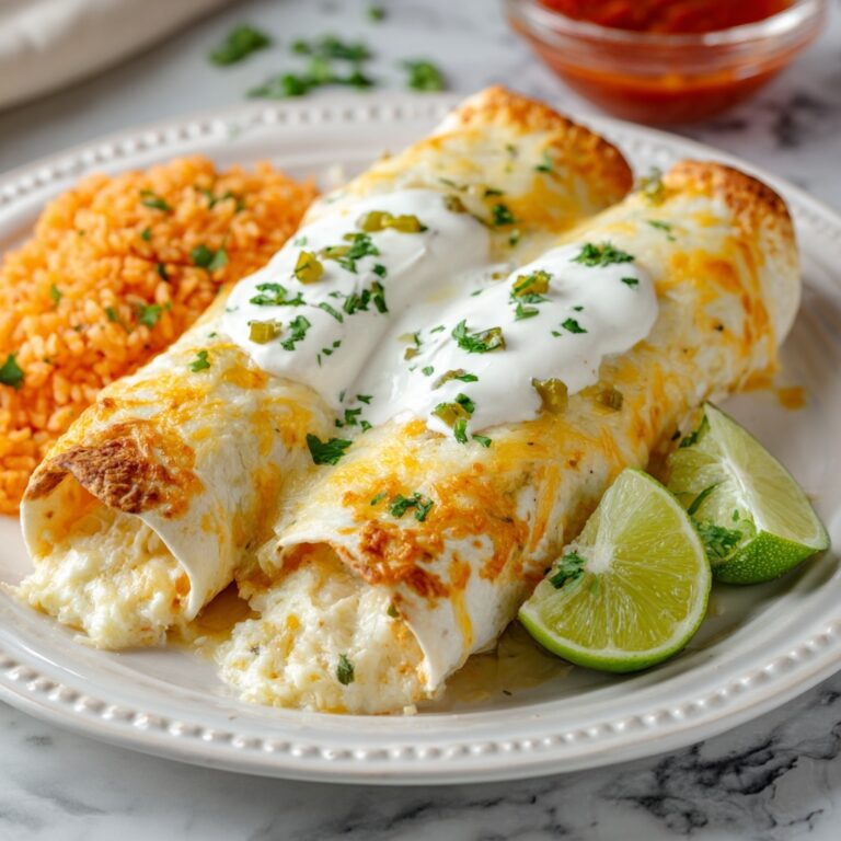 Smothered Green Chile Chicken Burritos Recipe