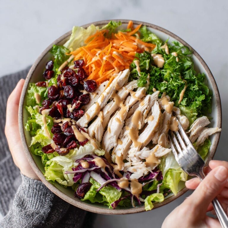 Asian Chicken Cranberry Salad Recipe