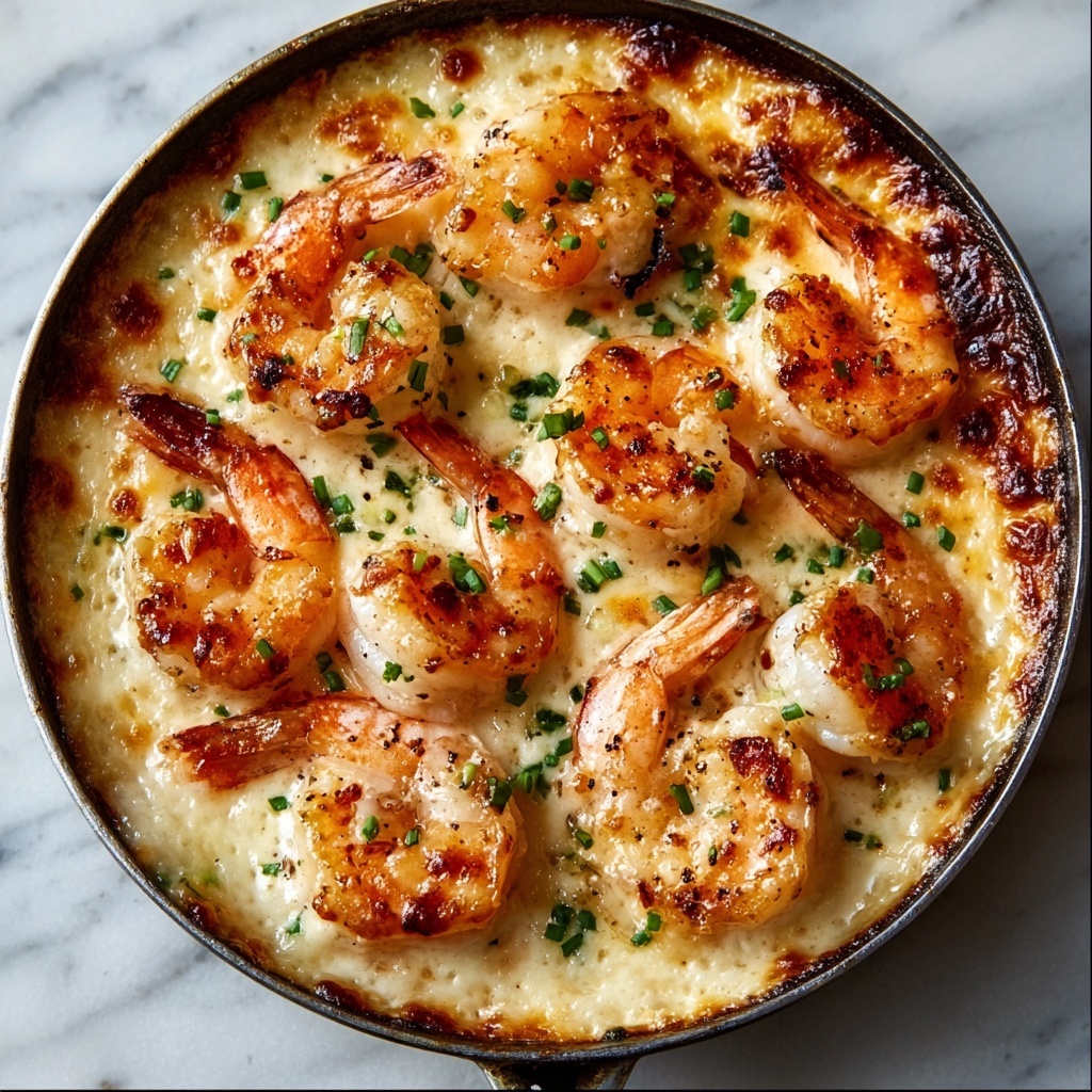 Garlic Shrimp Gratin Recipe - Recipe Image
