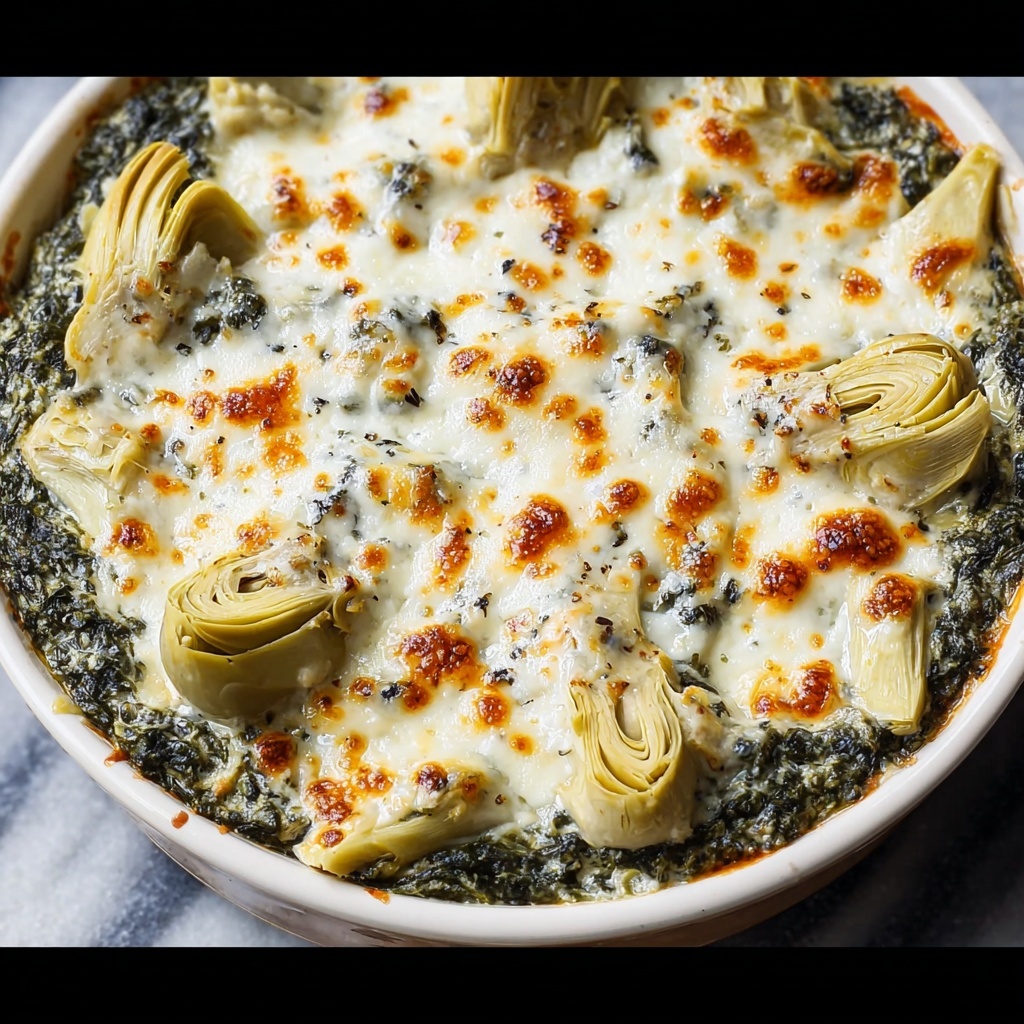 Spinach Artichoke Dip: A Creamy, Irresistible Party Favorite Recipe - Recipe Image