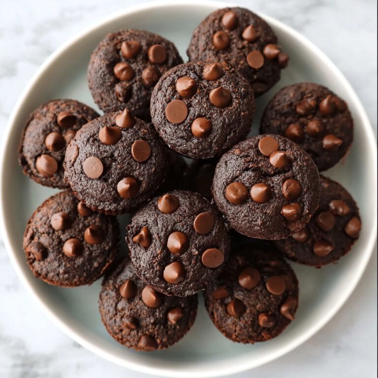 Fudgy Black Bean Brownie Bites Recipe