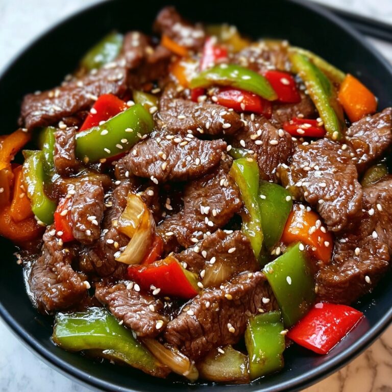 Easy Chinese Pepper Steak Recipe