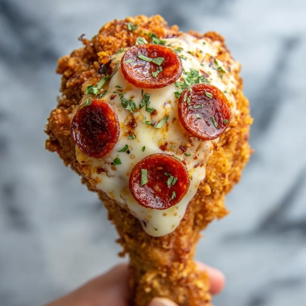 Pepperoni Chicken Legs Recipe - Recipe Image