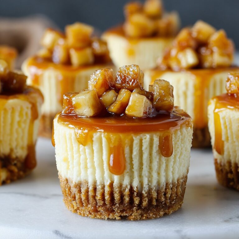 Caramel Apple Cheesecake Cups Recipe
