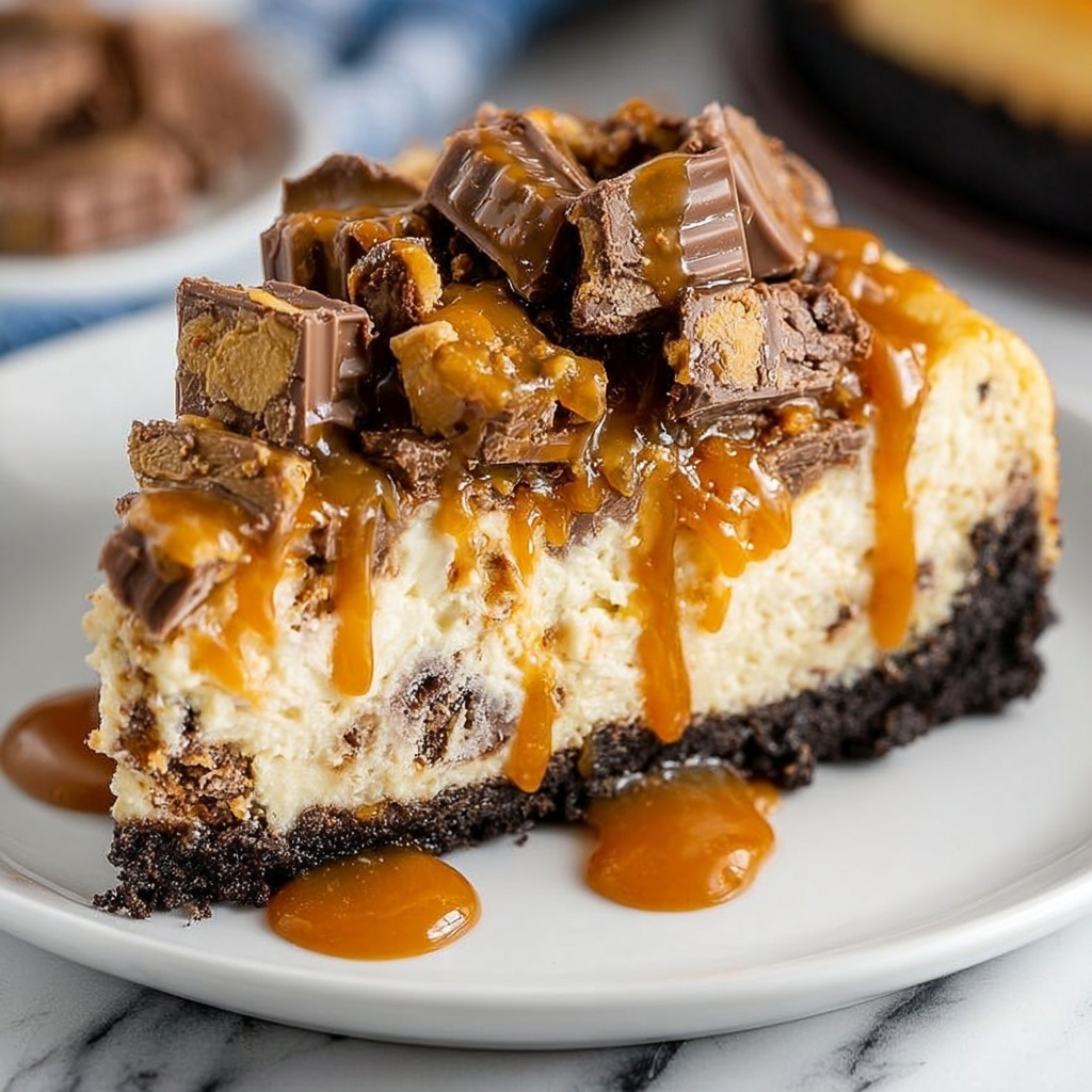 Butterfinger Cheesecake Recipe - Recipe Image
