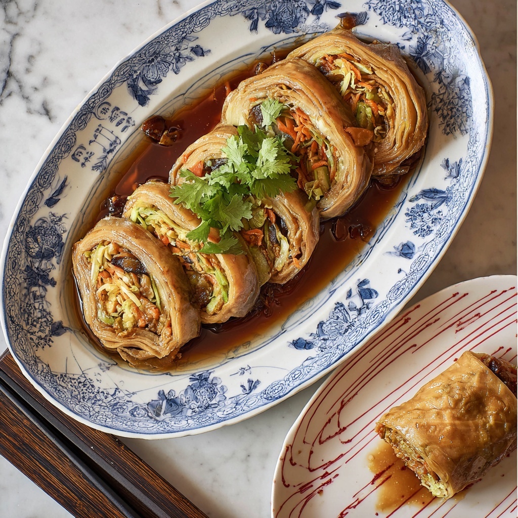 Tofu Skin Roll Recipe - Recipe Image