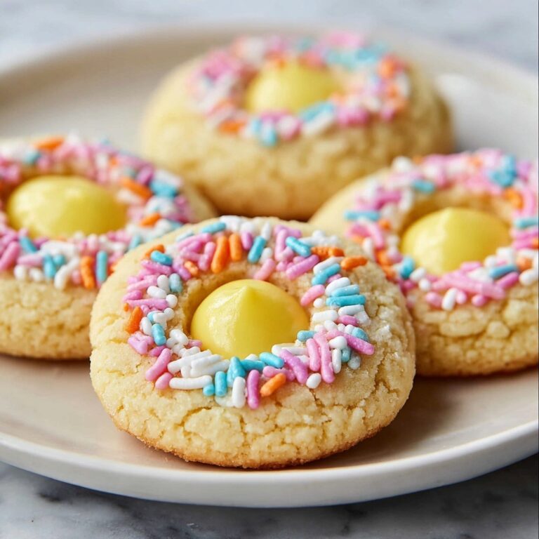 Easter Thumbprint Cookies Recipe