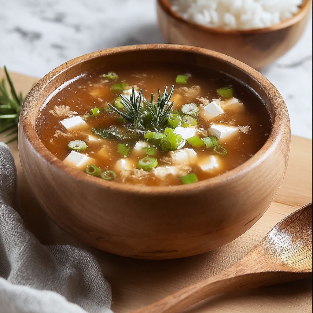 Miso Soup: An Ultimate Guide to Deliciously Flavorful Japanese Comfort Food Recipe - Recipe Image