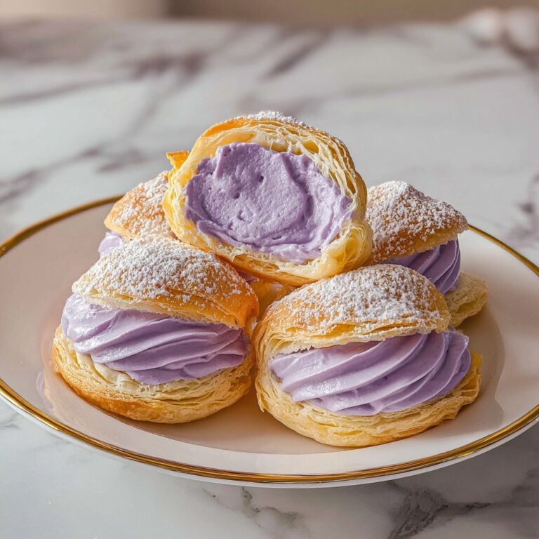 Ube Cream Puffs Recipe
