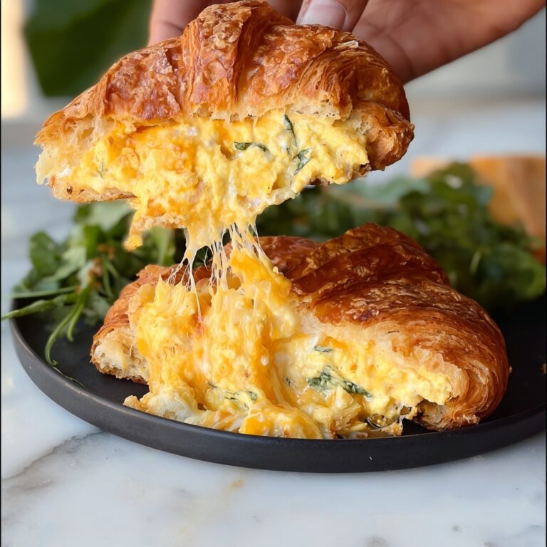 Buffalo Chicken Dip Croissants Recipe