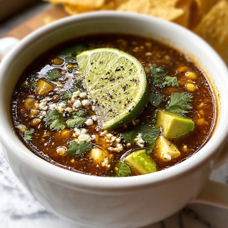 Flavorful Salsa Verde Tortilla Soup Recipe
