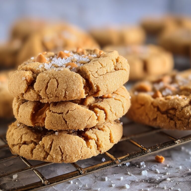 Gourmet Thick Peanut Butter Cookies Recipe