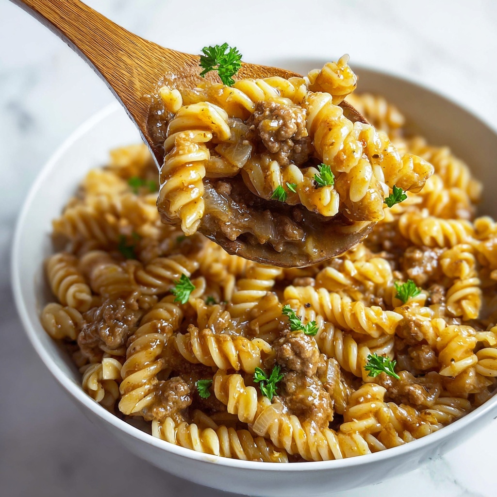 Easy Cheeseburger Casserole Recipe - Recipe Image