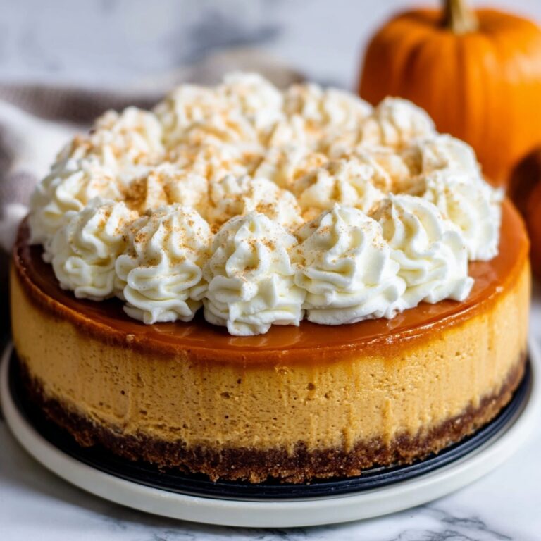 Caramel Pumpkin Cheesecake Recipe