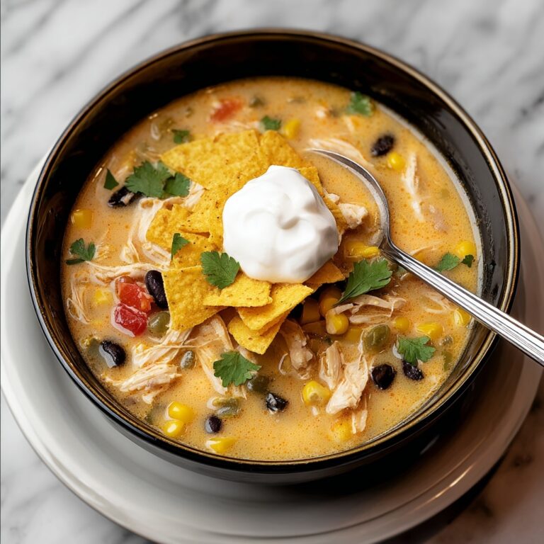 Easy Chicken Taco Soup Recipe